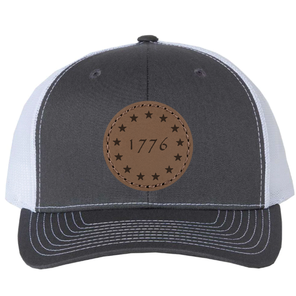 Richardson 112 custom leather patch hat