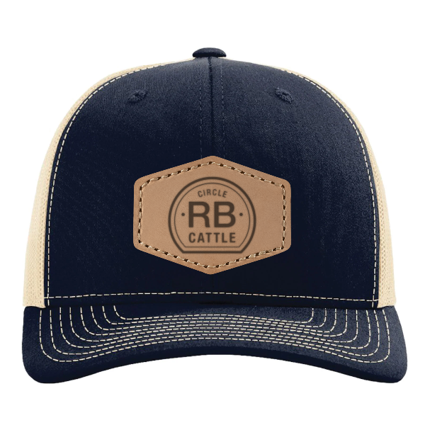 Richardson 112 custom leather patch hat