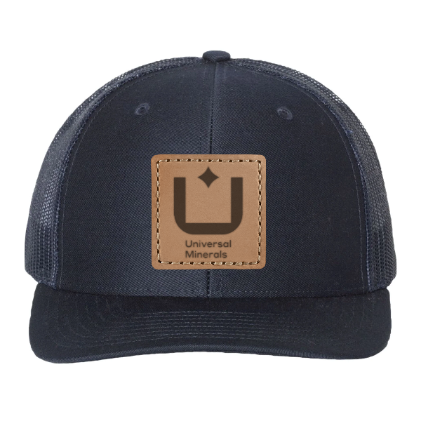 Richardson 112 custom leather patch hat