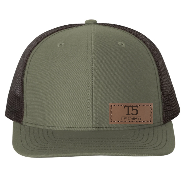 Richardson 112 custom leather patch hat