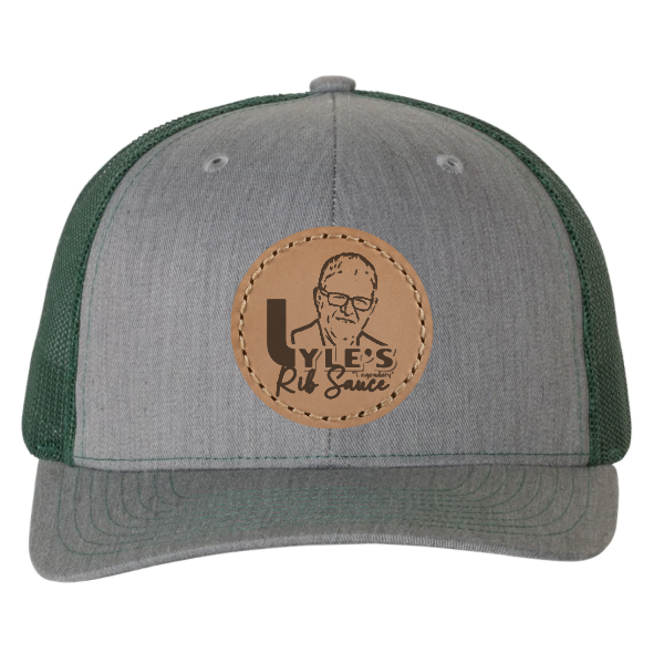 Richardson 112 custom leather patch hat