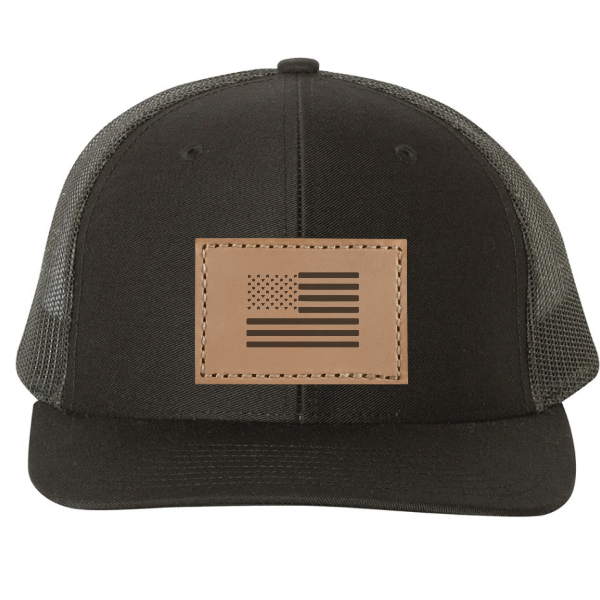 Richardson 112 custom leather patch hat