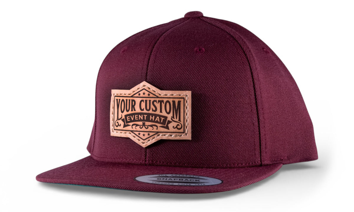 Choose a Hat & Customize – Authentic Leather Patch Company