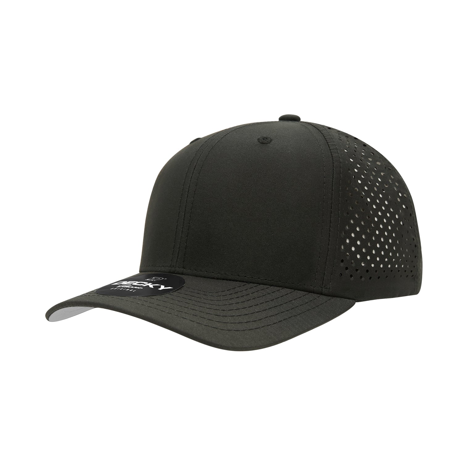 6227 Decky Classic 6 Panel Mid Profile Structured Perforated Performance Cap