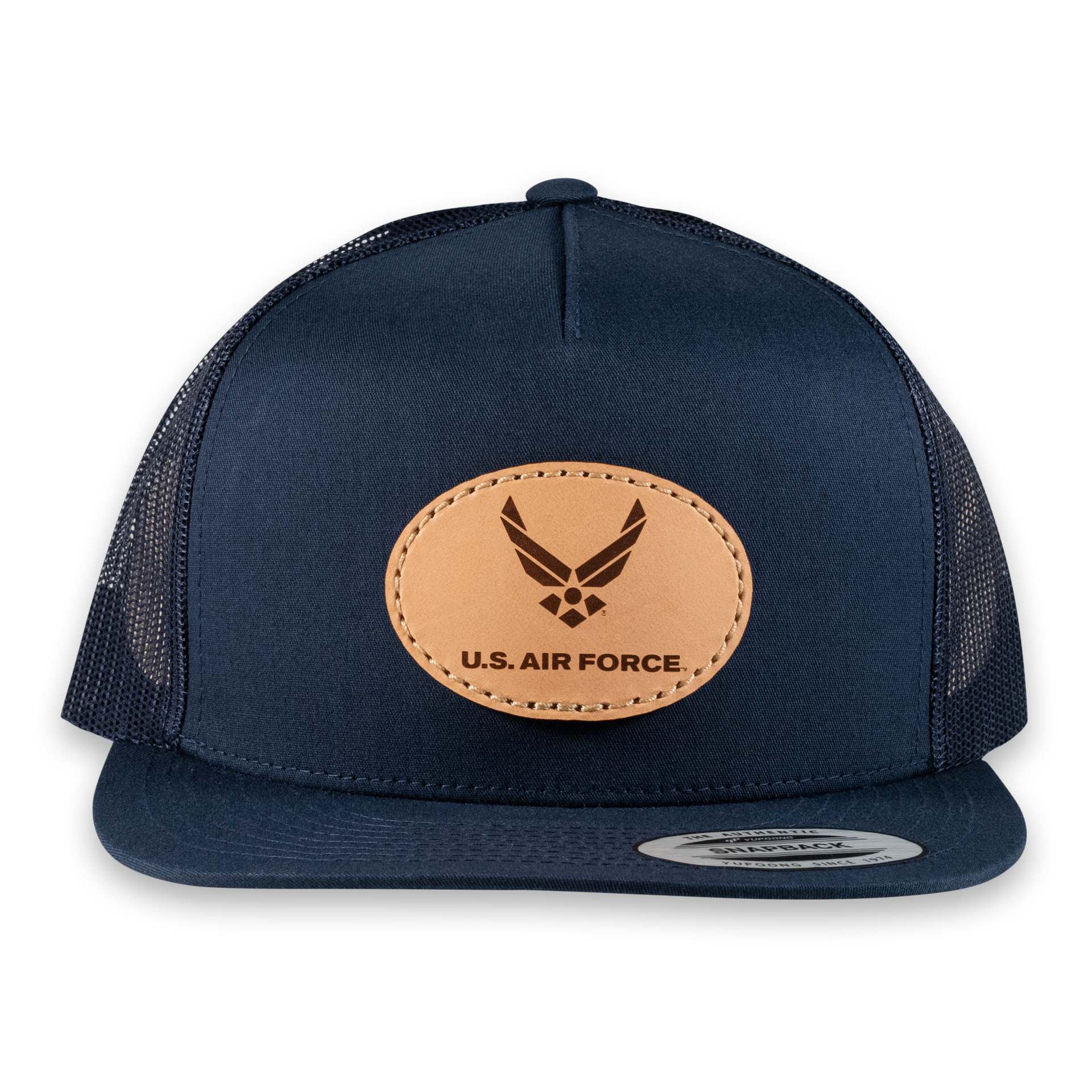 US Air Force Wings Cap - Licensed Bill Hat With USA Flag