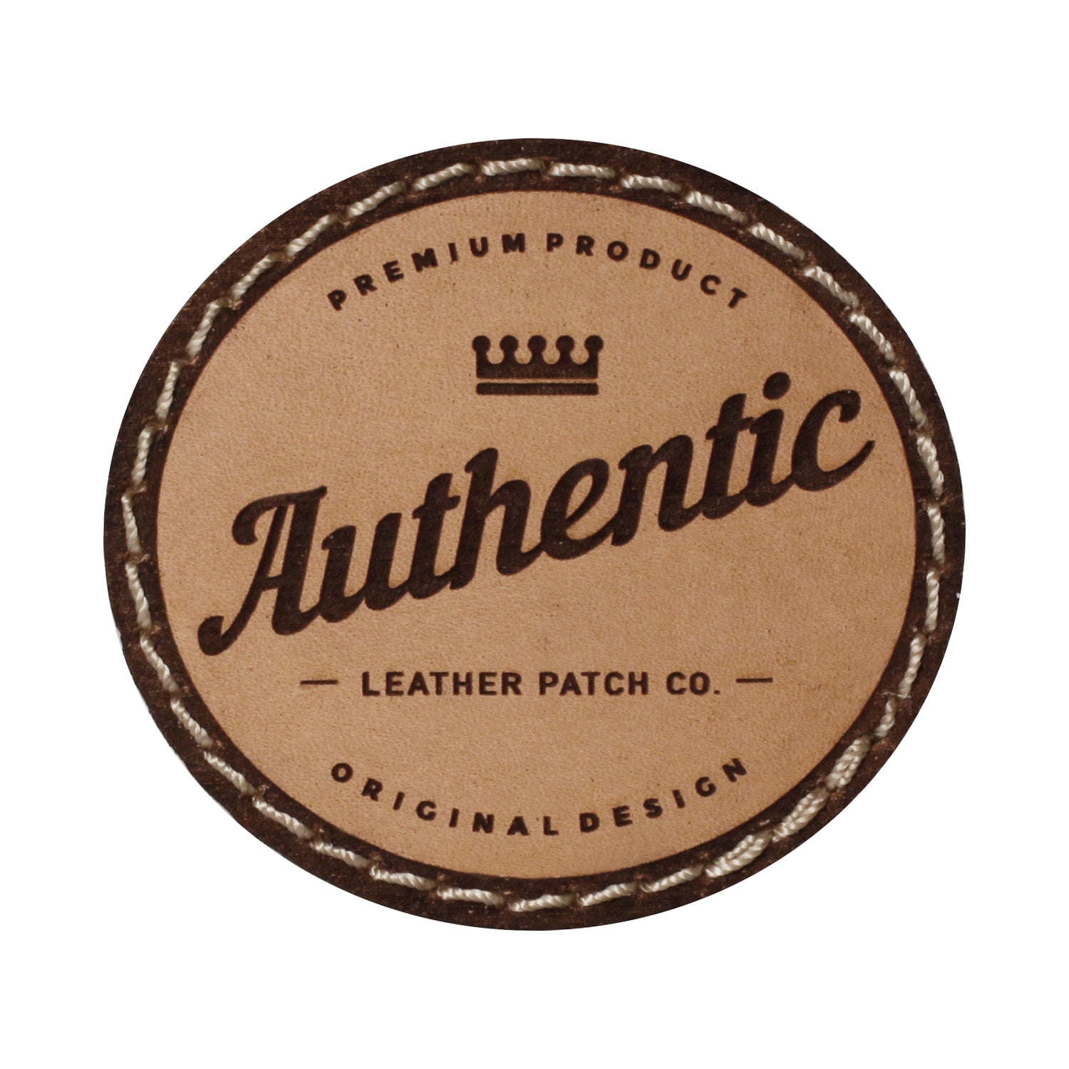 Leather Patch with Adhesive Backing - Authentic Leather Patch Company