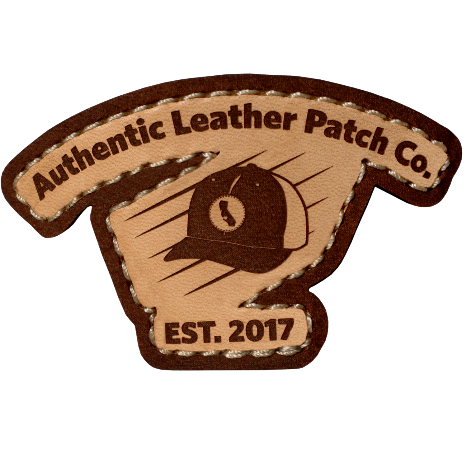 Authentic Leather Patch Hats