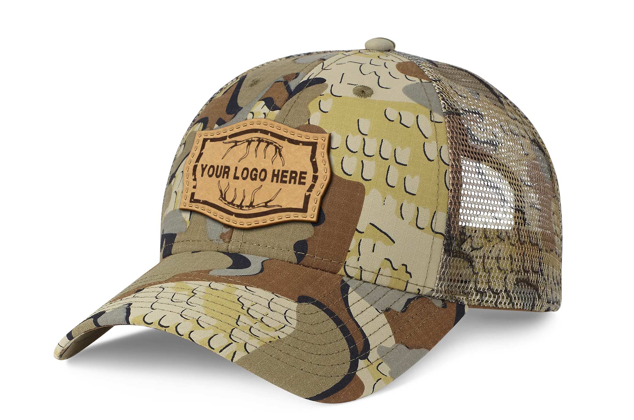 24- Pack KUIU PRO Mesh Back CORDURA® Hats with Custom Leather Patch