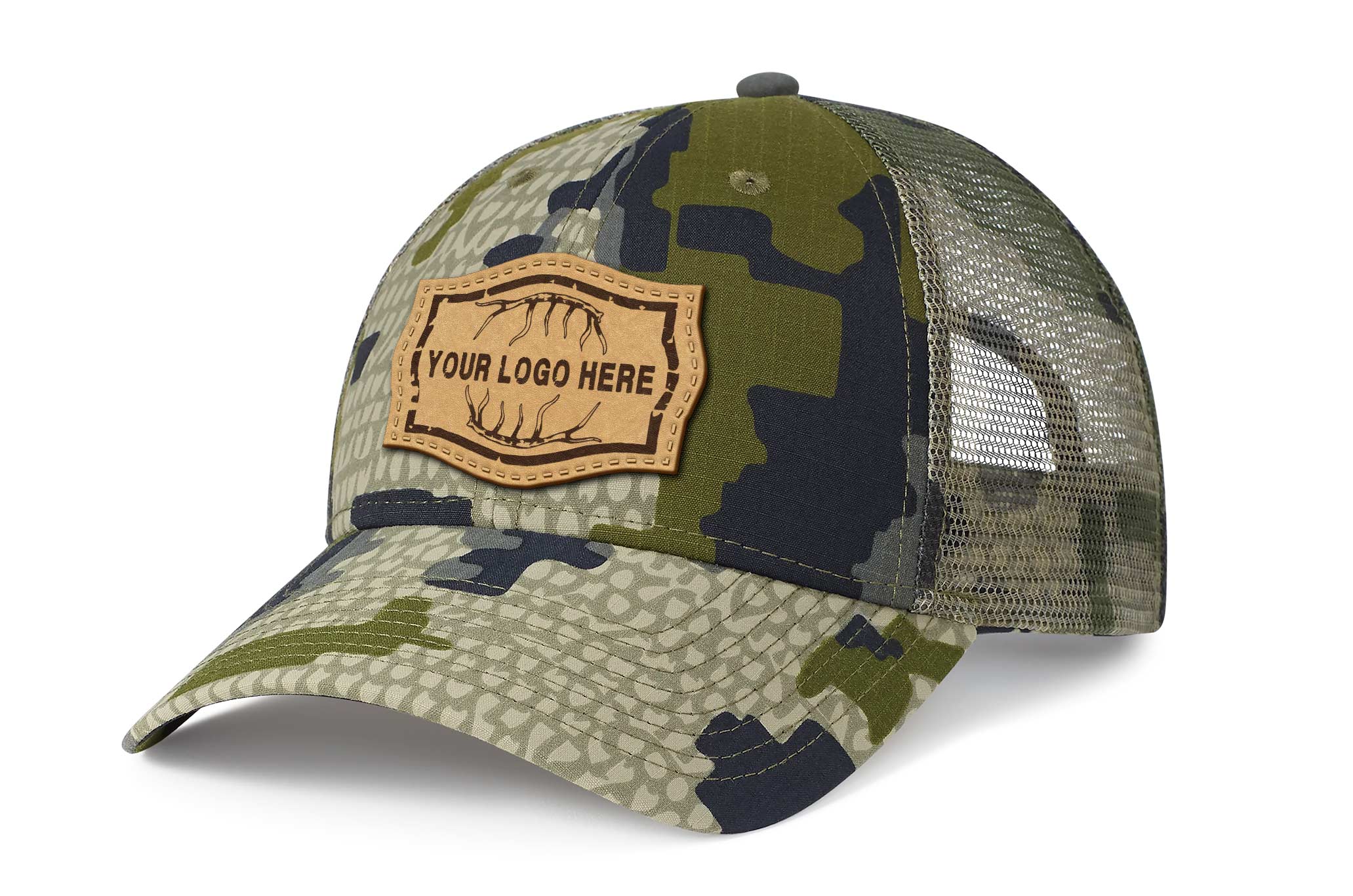 24- Pack KUIU PRO Mesh Back CORDURA® Hats with Custom Leather Patch