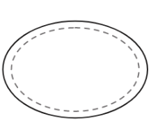 image of an oval